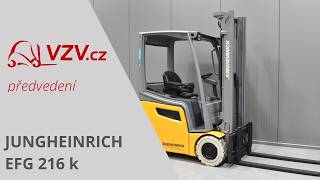 Jungheinrich EFG 216 k three-wheel forklift | Image 4 - Machineryline