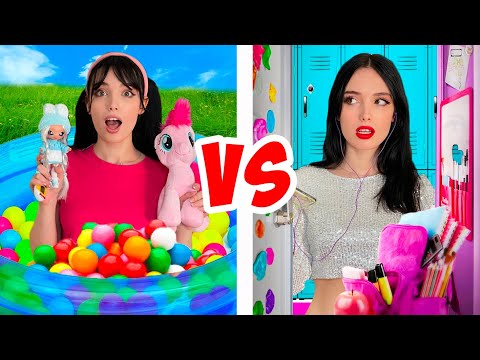 BAMBINI IERI VS OGGI || Situazioni divertenti a scuola!