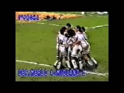Deportivo Merlo 4 - Ferrocarril Midland 1 (Primera C 1999/2000)
