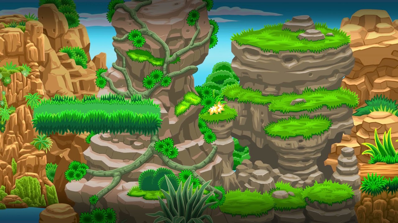 2d forest assets pack