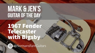 Video thumbnail for 1967 Fender Telecaster with Bigsby | Guitar of the Day by Normans Rare Guitars