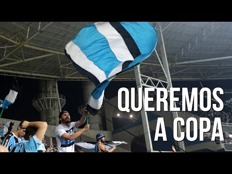 "Queremos a Copa - Botafogo x Grêmio - Libertadores 2017" Barra: Geral do Grêmio • Club: Grêmio • País: Brasil