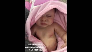 Bebê Reborn Silicone Sólido , após o banho ❤️