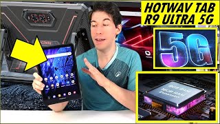 HOTWAV R9 Ultra 5G: Recensione Tablet Rugged con Batteria da 20080 mAh e Super Luce da Campeggio!
