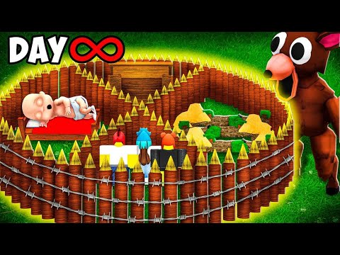 Smarty Builds the SAFEST BASE in 99 Nights in the Forest!