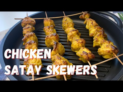 Chicken Satay Skewers Recipe (with the Whatever Pan) | Best Cookware