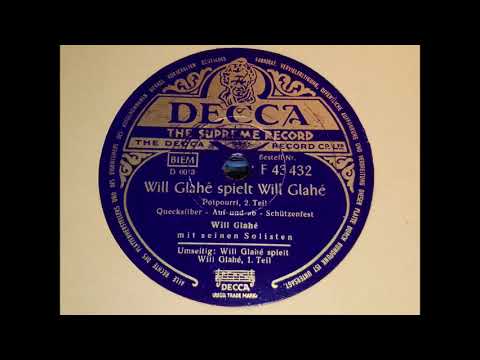 Will Glahé spielt Will Glahé