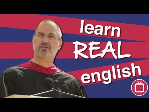 本物の英語を学ぶ｜スティーブ・ジョブズの名スピーチ (Learn Real English | Steve Jobs' Famous Speech)