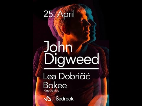 JOHN DIGWEED, Lea Dobricic & Bokee - Live @ Hangar 25-04-2015