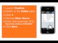 OneDisk WebDAV Client For IPhone Configuration Help