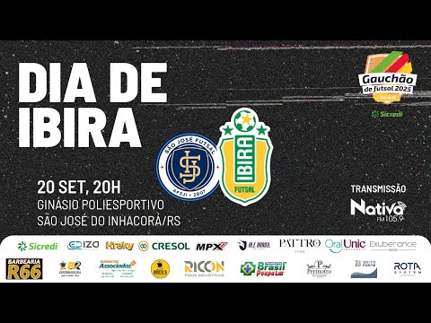 São José Futsal (S. J. Inhacorá) X Ibira Futsal - Gauchão de Futsal | Série B - 2025 | Rodada 16
