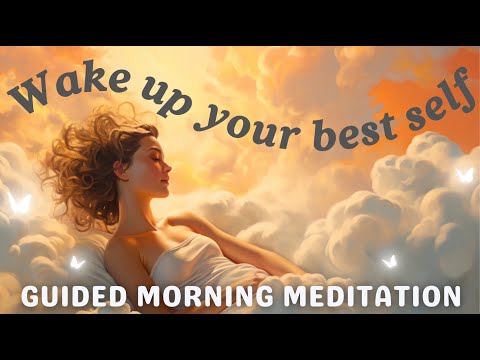 Guided Morning Wake Up Meditation in Bed | 10 Minutes to Your Best Self