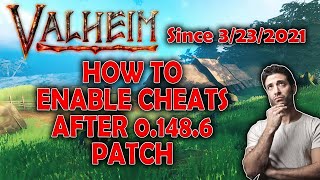 HOW TO ENABLE CHEATS IN VALHEIM AFTER NEW PATCH