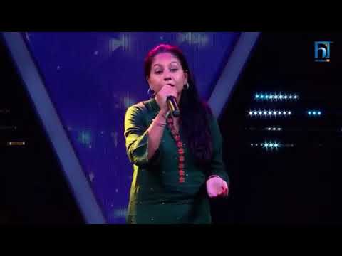 The voice of Nepal geeta sharma pohor sala khusi fatda vs original singer aruna lama
