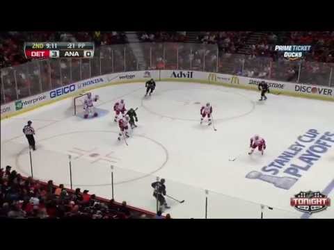 Detroit Red Wings Vs Anaheim Ducks - NHL Playoffs 2013 Game 2 - Full Highlights 5/2/13