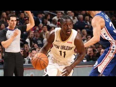 Jrue Holiday vs 76ers (10/12/2017) - 34 Pts, 5 Ast, 11-21 FGM, 5-8 3PM, CLUTCH 19 PTS IN 4TH!