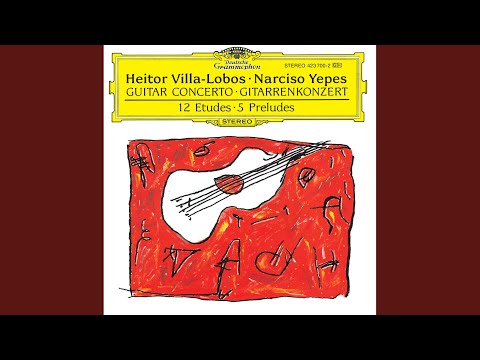 Villa-Lobos: 12 Etudes, W235 - Etude No. 1 in E minor