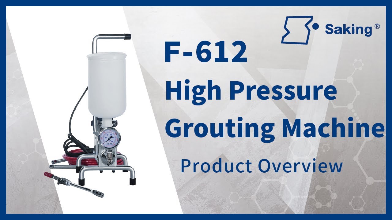 F-612 High Pressure Grouting Machine | Saking