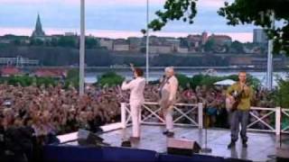 Mats Paulson &amp; Håkan Hellström - Visa Vid Vindens Ängar (Live Allsång På Skansen)