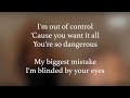 Dangerous By Cascada Lyrics
