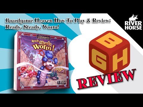 Boardgame Heaven How To Play & Review 142: Ready, Steady, Worm! (River Horse)