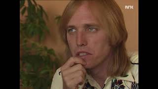 Tom Petty on working with Jeff Lynne, Traveling Wilburys etc (Norwegian TV_1989)