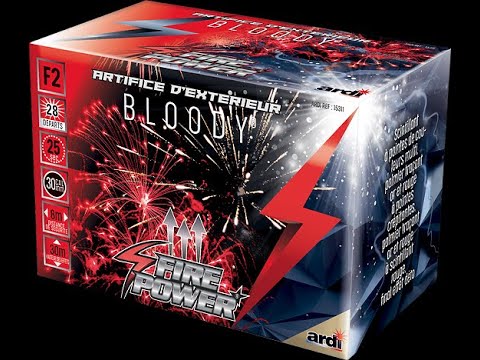 15311 - FIRE POWER BLOODY 28 DEPARTS - LA BOUTIQUE DE LARTIFICIER