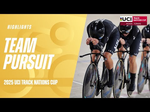 Team Pursuit Highlights - Konya (TUR) | 2025 UCI Track Nations Cup