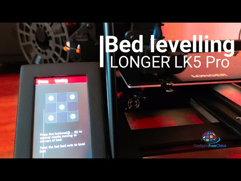 GadgetsFromChina - Longer LK5 Pro 3D-Printer: Bed Levelling