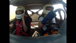 preview picture of video 'BMW 318 ti Rallycross Onboard Schlüchtern'