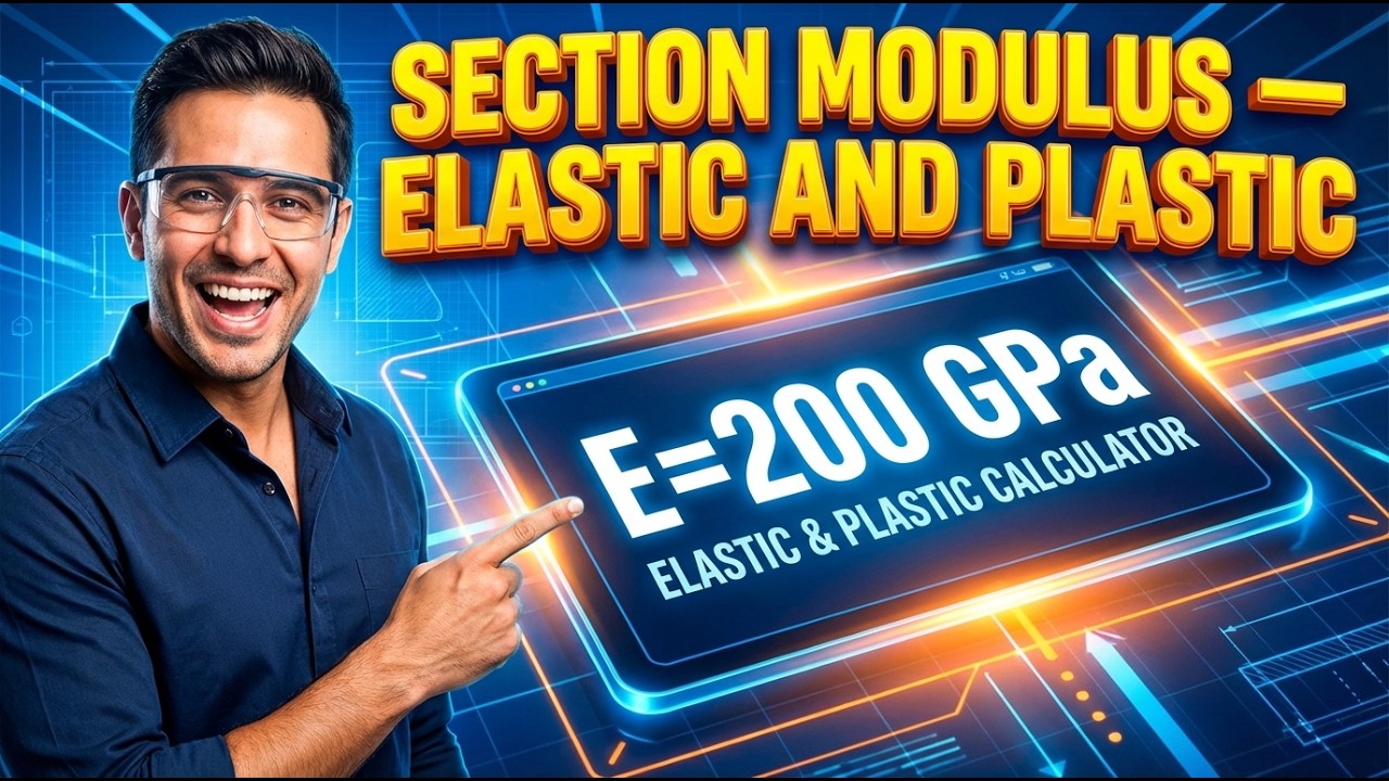 Section Modulus Calculator — Elastic and Plastic