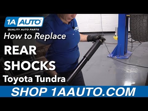 How to Replace Rear Shocks 00-06 Toyota Tundra