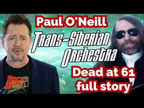 Paul O'Neill of Trans Siberian Orchestra Dead at 61- Full Story-Tribute