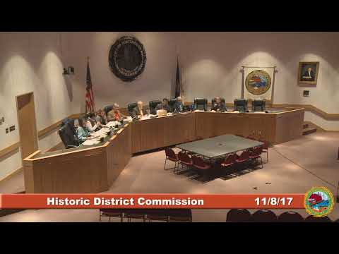 Historic District Commission 11.8.2017
