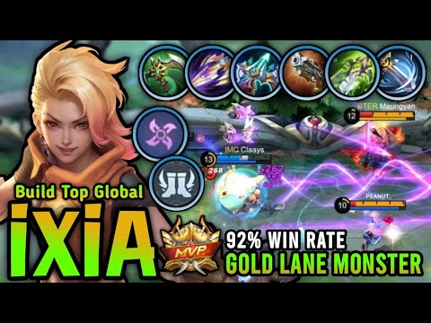 Ixia Best Build 2023!! 92% Win Rate Ixia - Build Top Global Ixia - Mobile Legends