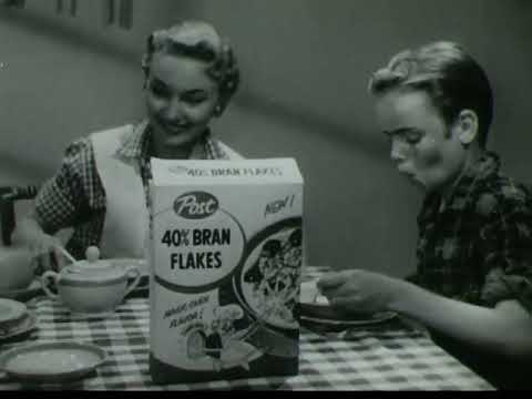 Post 40% Bran Flakes animated commercial