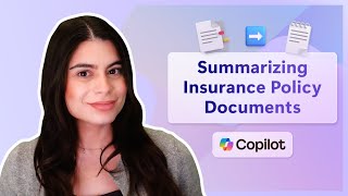 How to summarize home and car insurance documents with Copilot | Micro