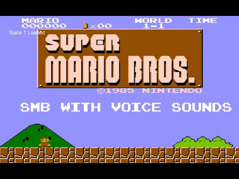 Super Mario Brothers 64 (Mario Hack with Voice like N64)