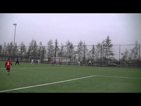 1. Woerden E1 - Groeneweg E1 beginfase 1-0 Aron Hato.MTS