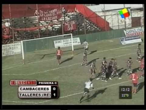 cambaceres 0 vs TALLERES (RE) 1 - 1era C 2010/11