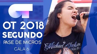 "LEAVE ME ALONE" - MARTA | Segundo pase de micros Gala 6 | OT 2018