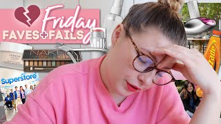 FRIDAY FAVES + FAILS - Cool Skin, Acid Sprays No More Naked Palettes