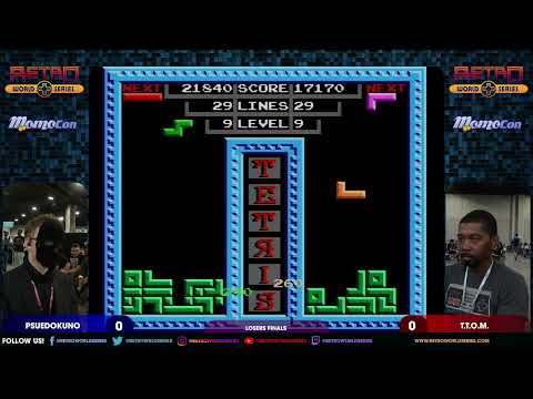 PseudoKuno vs T.T.O.M. (Losers Finals) - Tetris (NES - Tengen) - Momocon 2024