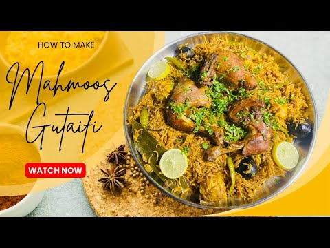 Mahmoos Gutaifi محموس گتائفی | Traditional Saudi Rice & Chicken Dish #food #viral #trending