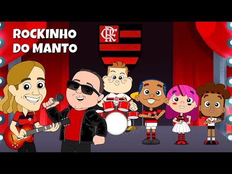 Flamiguinhos e Leo Jaime - Rockinho do Manto (Desenho animado infantil)