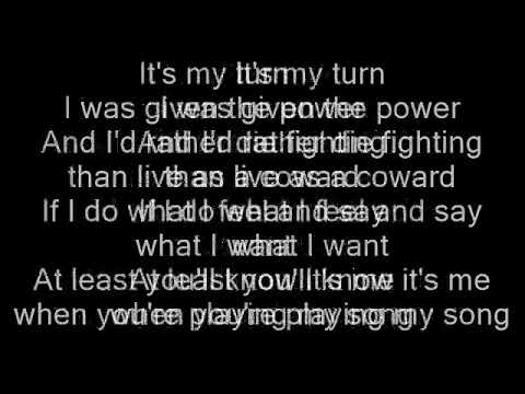 Diabolic - My Turn Lyrics