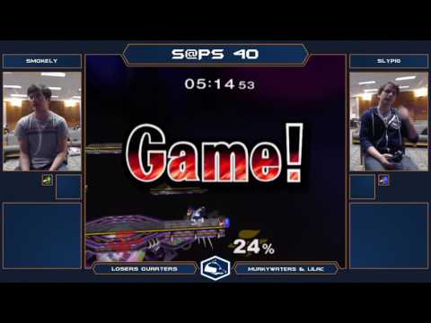 S@PS 40 Melee Singles - Smokely (Green Falco) VS Slypig (Blue Falco) - Losers Quarters