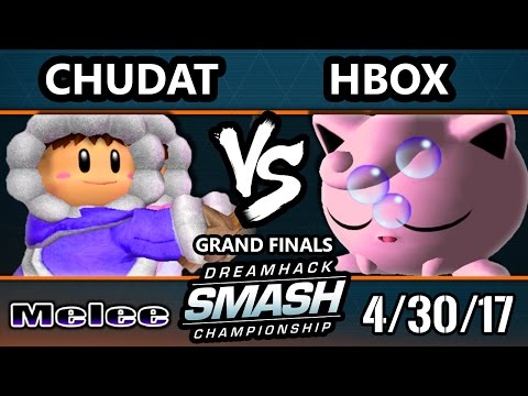 DHA 2017 SSBM - VGBC | Chudat (Ice Climbers) Vs. TL | Hungrybox (Jigglypuff) Smash Melee GF