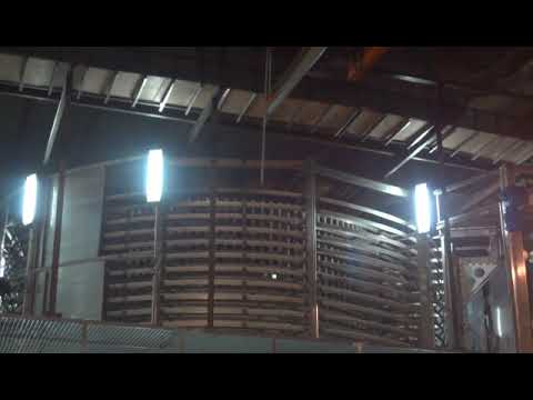 spiral freezer installation site