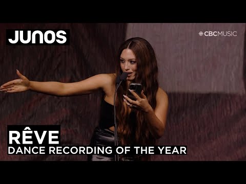 Rêve wins dance recording of the year | 2023 Juno Awards